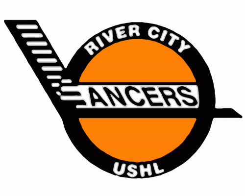 omaha lancers 2002-2004 primary logo iron on transfers for T-shirts